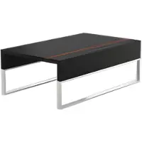 Xl Moebel Gmbh Table basse Bureau Noir Bois Bureau Luxe Moderne Exclusif Mobilier de bureau Nouveau