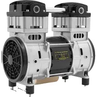 OEM Tête de pompe pour compresseur d'air, moteur tout cuivre, fonctionnement silencieux, GRIS, type de kit 1, dimensions 4