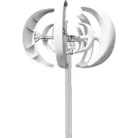 OEM Générateur éolien, puissance 3000W, design axe vertical, 12V, régulateur MPPT , blanc 2
