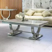 Xl Moebel Gmbh Table basse pour personnes aisées Table de luxe Design Tables Meubles de luxe Table d'appoint