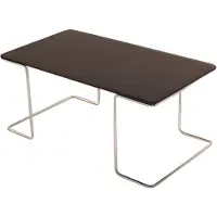 AEA Moderne Luxe Table basse Table d'appoint en bois brun Table