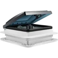 StarTech.com Ventilateur de toit pour camping-car 12 V - Ventilateur de toit pour camping-car avec LED - Débit d'air élevé - Rotation avant/arrière - Étanchéité IP68 - Remplacement direct - Blanc