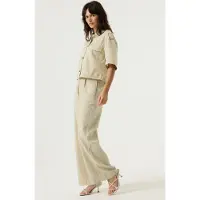 Garcia P260311 femme Pantalon, XXL, Vert, Wide fit