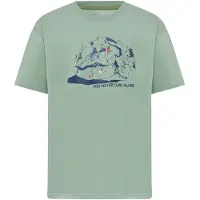 Mammut Base Climbing Short Sleeve T-shirt Vert 116 cm Garçon