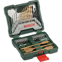 Bosch X-line 40ti Drill Bits And Tips Set Doré,Argenté