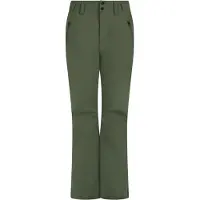 Protest - Pantalon de ski imperméable - Prtcinnamones Snowpants Thyme pour Femme en Silicone - Taille L - Vert