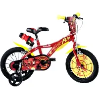 Dino Bikes FLASH 14", vélo enfant avec accessoires