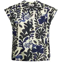 Deeluxe Blouse à Manches Courtes Damia