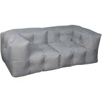 Bananair Canapé modulable extérieur imperméable 90 x 180 cm gris clair