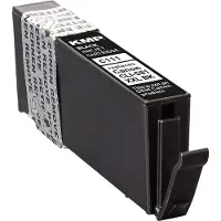KMP C111 - 9.8 ml - Schwarz - kompatibel - Tintenbehälter (Alternative zu: Canon CLI-581BKXXL)