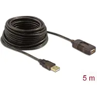 DeLOCK Cable USB 2.0, 5m câble USB Noir