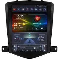 Happiq Autoradio avec Bluetooth et CarPlay pour Chevrolet Cruze J300 (2008-2012) – Compatible avec Apple et Android – Système stéréo – Système de navigation – 8 Go/128 Go