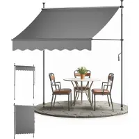 Sol Royal Store banne 2 m de large sans perçage SolVision BM3, anthracite