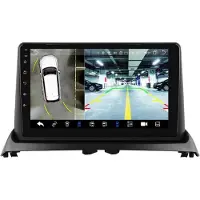 Happiq Autoradio avec Bluetooth – CarPlay – Pour Renault Clio 2 (2000–2012) – Compatible avec Apple et Android – Stéréo – Système de navigation – Autoradio Android série S – 3 ports USB
