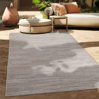 Paco Home Tapis d'extérieur en lin tissé moderne Boho Ethno résistant aux intempéries extérieur Taille 80x250 cm