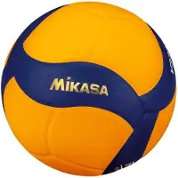 MIKASA - Ballon de volley-ball bicolore PP2549 (5) (bleu/jaune)