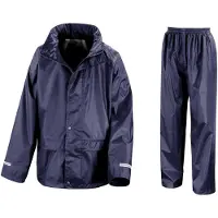 Result Combinaison de pluie Core pour enfants LT488 (5-6 ans (108-116 cm)) (bleu marine)