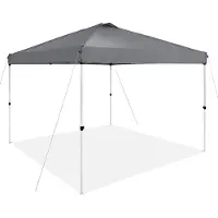 Bolt Tente de réception pop-up – Pavillon – 3 x 3 m – Gris – Protection UV – Tente de réception facile à monter