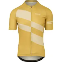 Agu Diagonal Stripes Essential Short Sleeve Jersey Jaune M Homme