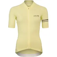 Agu Solid Performance Short Sleeve Jersey Jaune S Femme