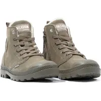 Palladium Femmes Pampa Hi Zip WL Hiver Bottines Chaudes 95982 Vert , Taille:39.5 EU