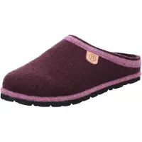 Rohde Femmes Pantoufles en feutre souple avec semelles amovibles D.Meran 6815, Taille:38 EU, Couleur:Violet