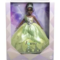 Mattel Games Disney Tiana Poupée de collection du centenaire Vert Vert One Size