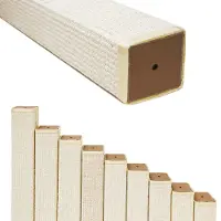 Eyepower poteau en sisal de 60 cm pour arbre à chat - M8 Poteau de rechange Angulaire - Poteau en sisal pour arbre à chat