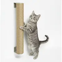 Eyepower arbre à chat mural 60 cm pour chats - Poteau griffoir montage mural - Colonne griffoir Poteau sisal