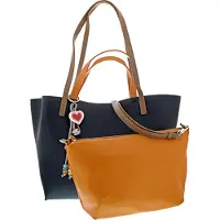 Tamaris Keshia Cityshop grand sac bleu en taille unique
