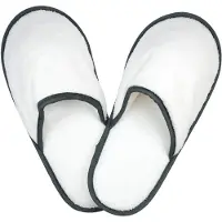 The One Towelling - Chaussons pour hommes/femmes unies LT4882 (38,5 EU) (blanc/anthracite)