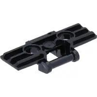LEGO 250 maillons de chaîne Technic, grand, 2 trous d'axe, noir