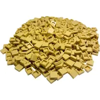 LEGO 1x1 Carreaux beige clair - 3070b NOUVEAU ! Quantité 1000x