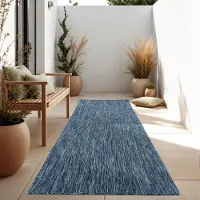 Paco Home In & Outdoor Tapis tissé plat uni moderne résistant aux intempéries pour terrasse cuisine Taille 60x100 cm