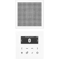 JUNG Smart DAB+ Radio numérique DAB LS1 BT WW DABLS1BTWW