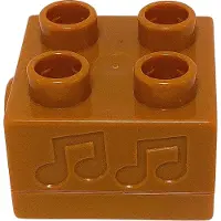 LEGO DUPLO 2x2 Brique à effets sonores Jungle - 10974 NOUVEAU ! Quantité 1x