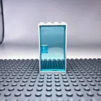 LEGO 1x4x6 Portes Bleu et blanc Cadre pour maison, bâtiment NOUVEAU ! Quantité 10x