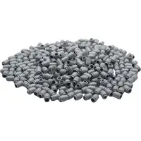 LEGO 1x1 Briques rondes Gris clair - 3062b NOUVEAU ! Quantité 100x