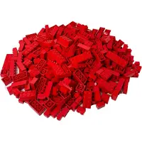 LEGO Briques rouges NOUVEAU ! Quantité 500x - Chaque mélange est composé individuellement