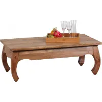 Wohnling Acacia Opium Table basse en bois massif 110 x 60 cm ; WL1.447