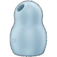 Satisfyer Stimulateur féminin - - Pro To Go 1 - Bleu - Silicone médical - Rechargeable USB