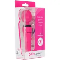 PalmPower - vibromasseur rechargeable - ergonomique - silicone rose