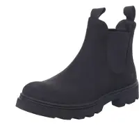 Ecco Chelsea Boots Femme Daim Noir Taille : 37