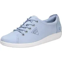 Ecco SOFT 2.0 Chaussures à lacets confortables pour femmes - bleu Loisirs NEUF