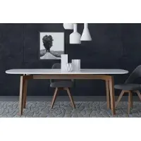 AEA Grande table de salle à manger Meubles de cuisine modernes Tables de luxe Meubles en bois