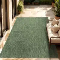 Paco Home In & Outdoor Tapis tissé plat uni moderne résistant aux intempéries pour terrasse cuisine Taille 120x160 cm
