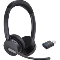 Yealink Wh64 Hybrid Dual 1208685 Headphones Argenté