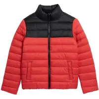 4F - Veste matelassée pour garçons PP1834 (122) (rouge)