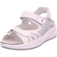 Waldlaufer sandales d'extérieur pour femmes Maila 32993-4.5, 32993-5, 32993-5.5, 32993-6, 32993-6.5, 32993-7, 32993-7.5 WDL-798001-100 blanc/argent 6.5