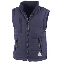 Result - Gilet pour enfants, matelassé LT4542 (140) (marine)